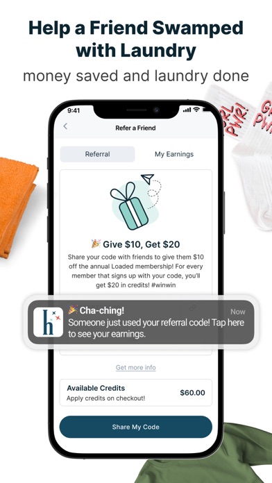 hampr: Laundry Service App screenshot 2