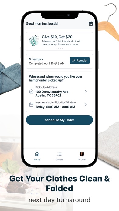 hampr: Laundry Service App screenshot 7