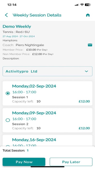 Hamptons Sports and Leisure screenshot 1