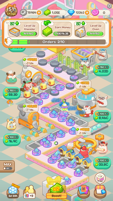 Hamster Tycoon : Cake Maker screenshot 1