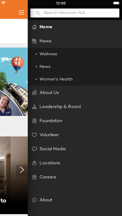 Hancock Hub screenshot 2