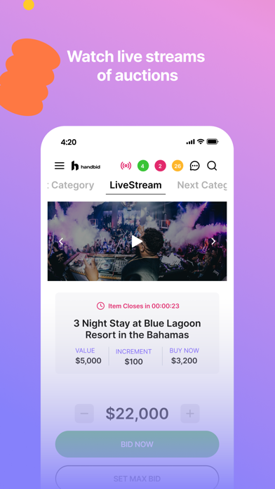 Handbid screenshot 4