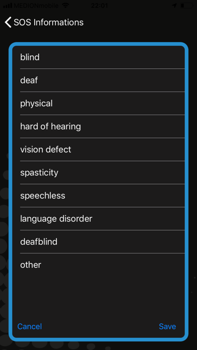 HandHelp - Emergency call app screenshot 3