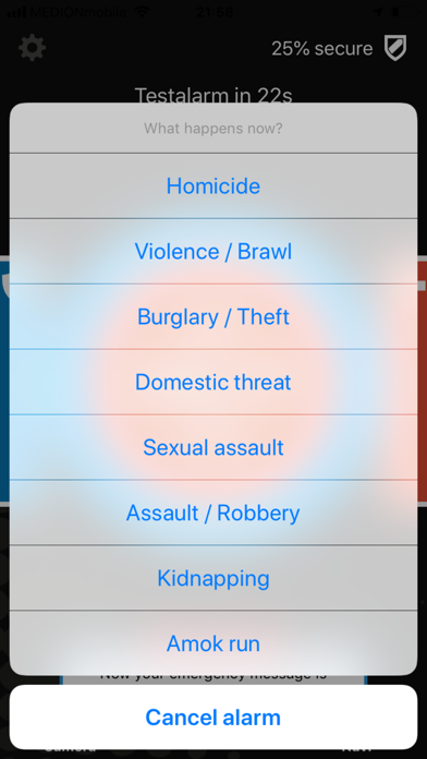 HandHelp - Emergency call app screenshot 7