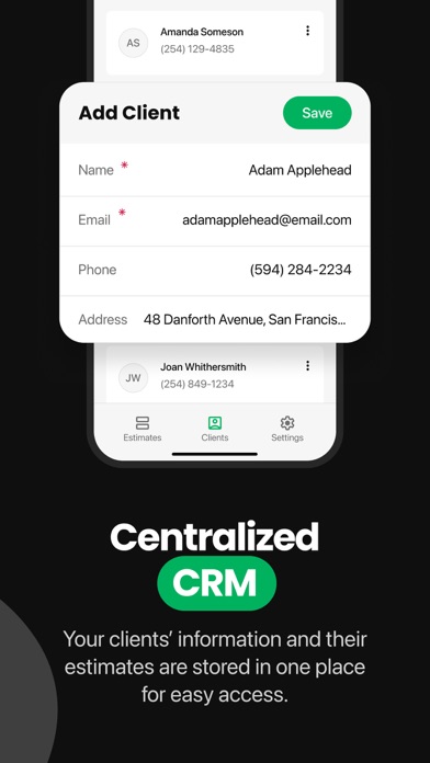 Handoff Construction Estimator screenshot 1