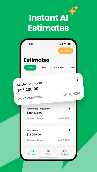 Handoff Construction Estimator screenshot 3