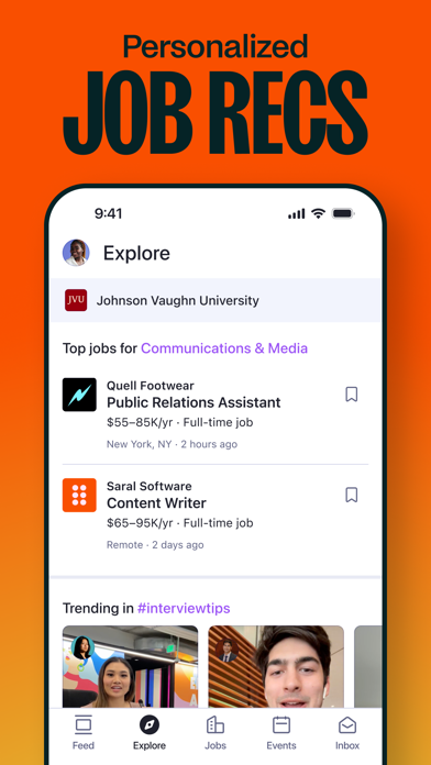 Handshake Jobs & New Careers screenshot 5