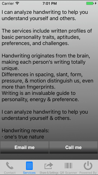 Handwriting Analysis by Dave screenshot 1