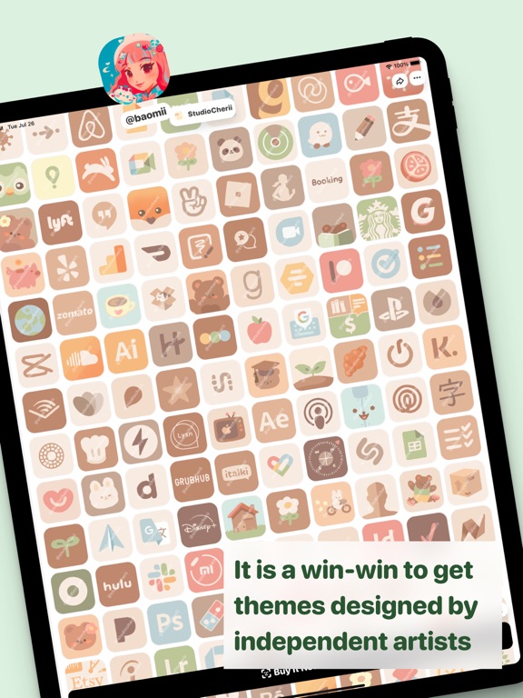 Handy - Live Widget Wallpaper screenshot 1