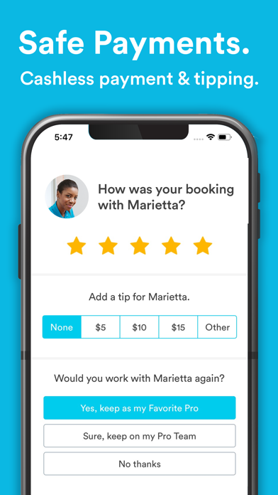 Handy.com screenshot 1