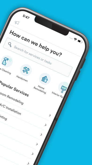 Handy.com screenshot 4