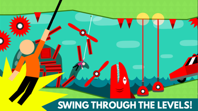 Hanger World - Rope Swing Game screenshot 5