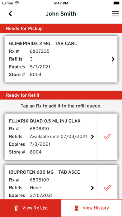 Hannaford Rx screenshot 2
