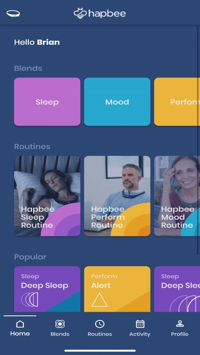 Hapbee Sleep & Health Wearable screenshot 4