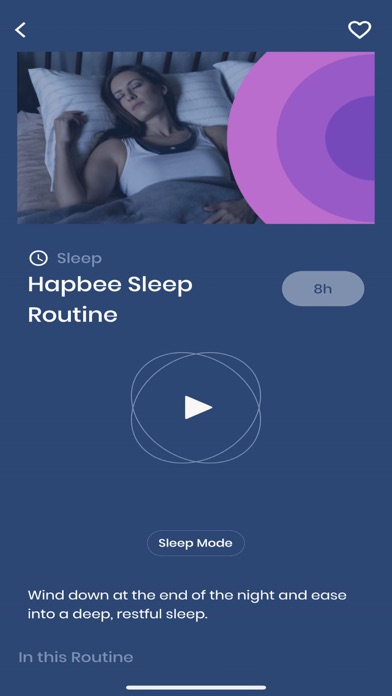 Hapbee Sleep & Health Wearable screenshot 3