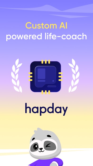 Hapday - AI Life Coach screenshot 1