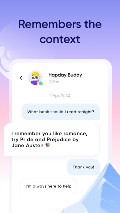Hapday - AI Life Coach screenshot 2