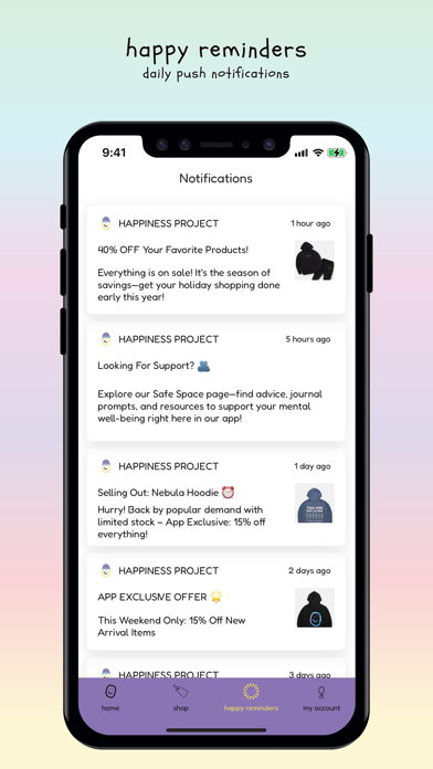 Happiness Project screenshot 1