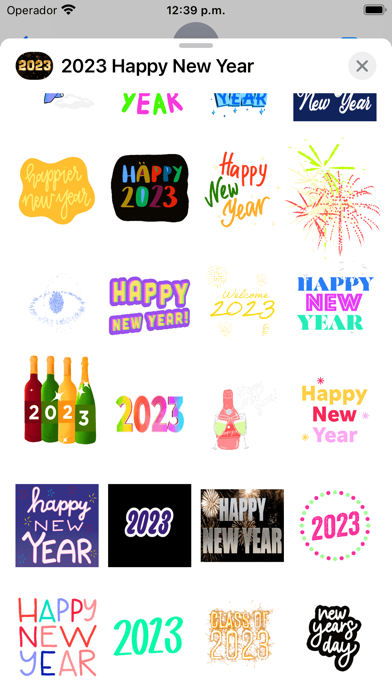 Happy Animated New Year screenshot 1