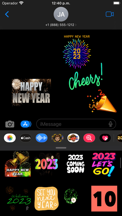 Happy Animated New Year screenshot 6