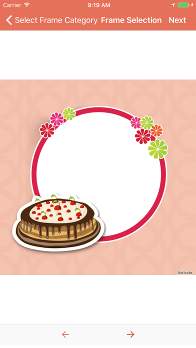 Happy Birthday Photo Frame Top screenshot 1