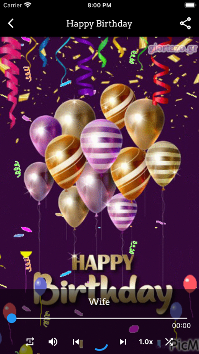 Happy Birthday Songs Wishes screenshot 2