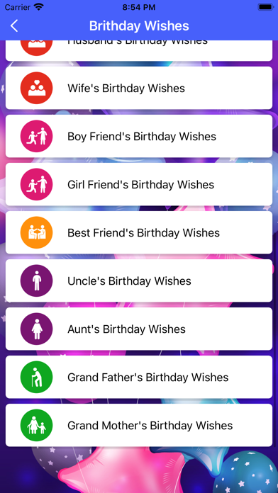 Happy Birthday Wishes! screenshot 1