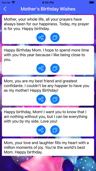 Happy Birthday Wishes! screenshot 3