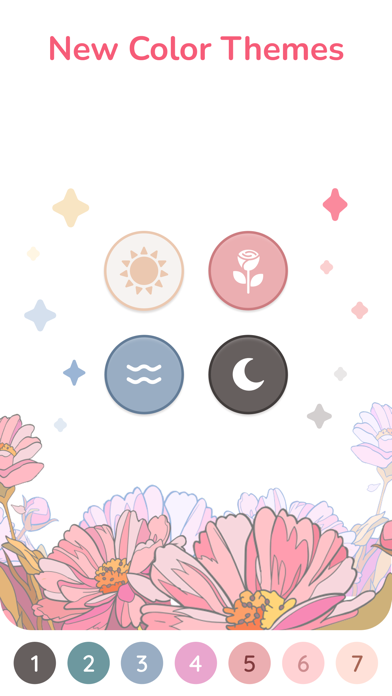 Happy Color by Numbers Game screenshot 2
