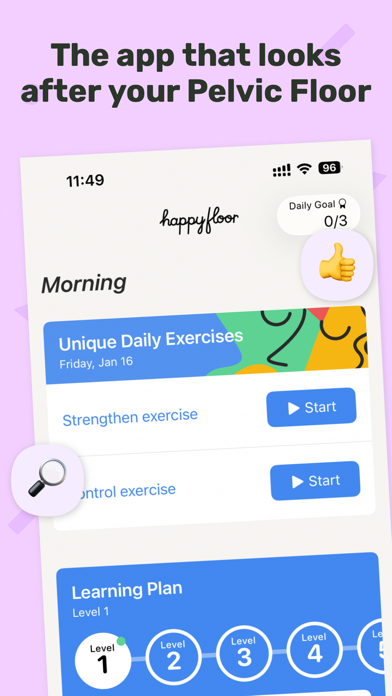 Happy Floor: Pelvic Exercises screenshot 7