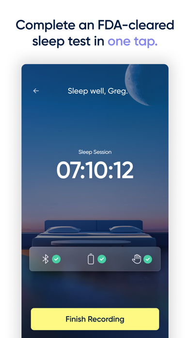 Happy Sleep: At-Home Testing screenshot 6