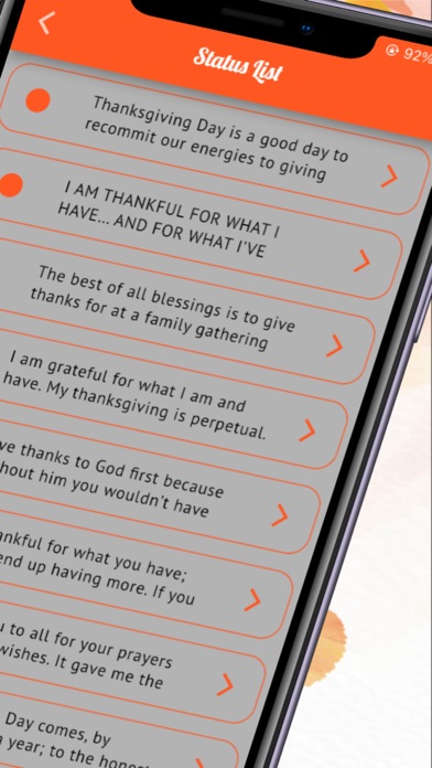 Happy Thanksgiving Day Gif SMS screenshot 1