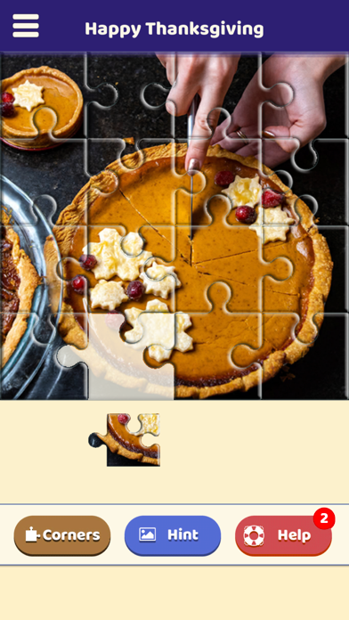 Happy Thanksgiving Puzzle screenshot 4