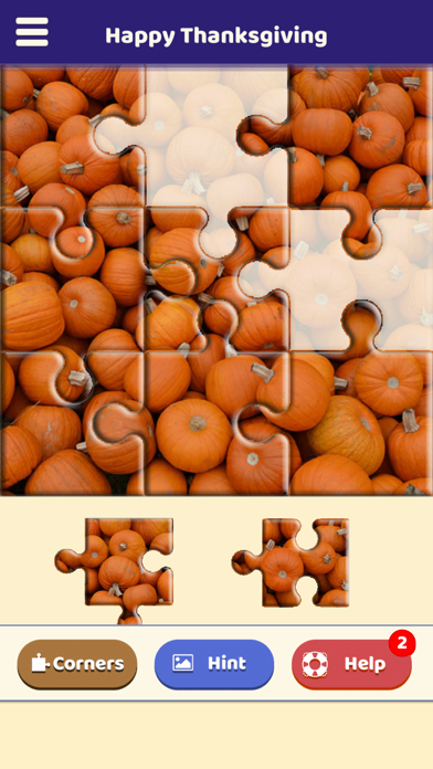 Happy Thanksgiving Puzzle screenshot 5