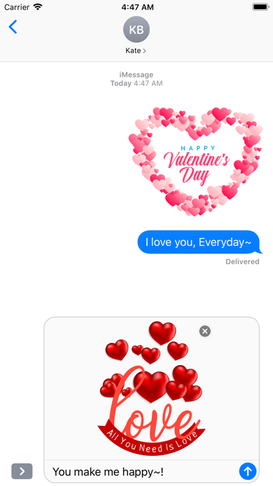 Happy Valentine's Day -Minimal screenshot 1