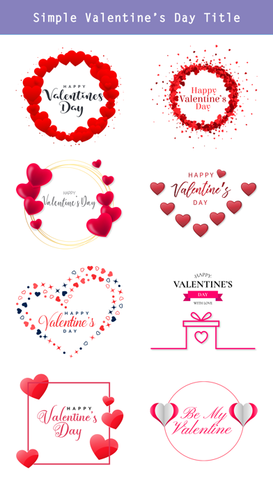 Happy Valentine's Day -Minimal screenshot 3