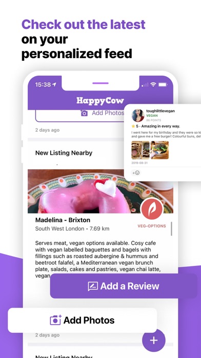 HappyCow - Vegan Food Near You screenshot 2