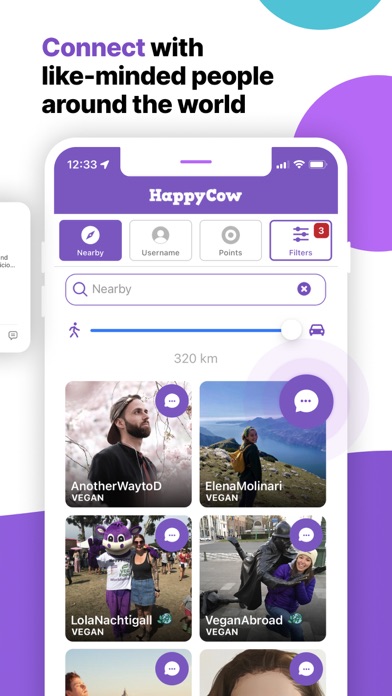 HappyCow - Vegan Food Near You screenshot 1