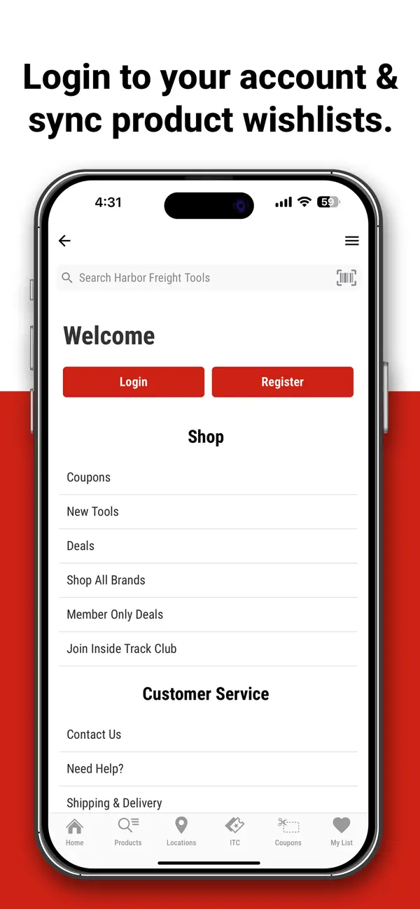 Harbor Freight Tools screenshot 1
