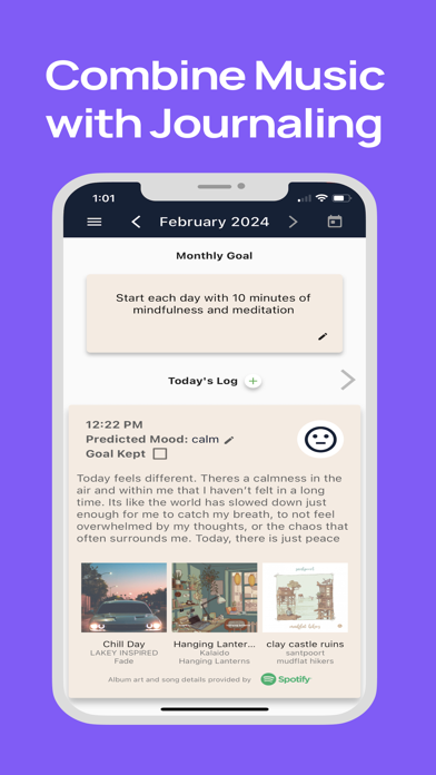 Harmonia - Music Mood Journal screenshot 5
