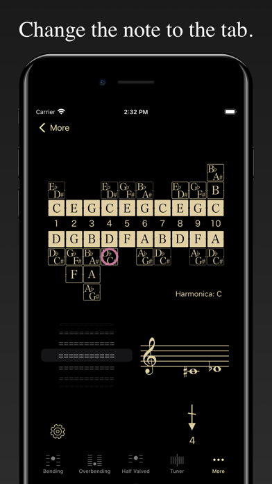 Harmonica Bending Trainer screenshot 2