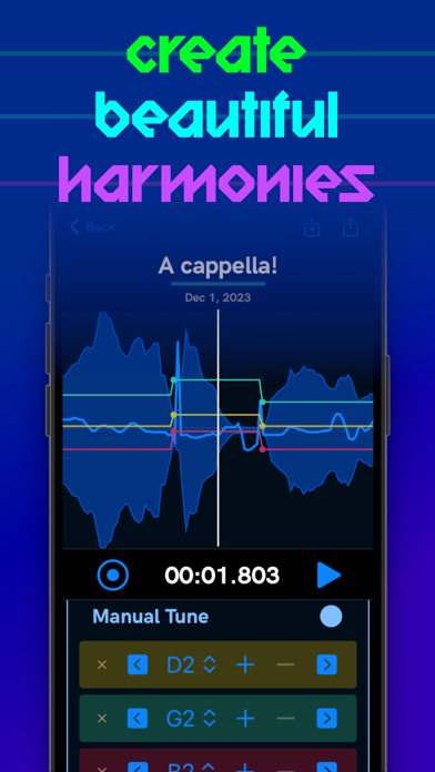 Harmonize Vocal Tuner screenshot 3