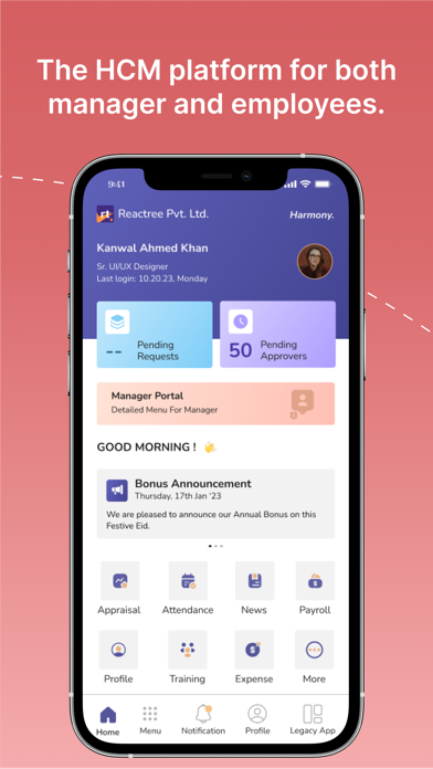 HARMONY HCM Solution screenshot 7