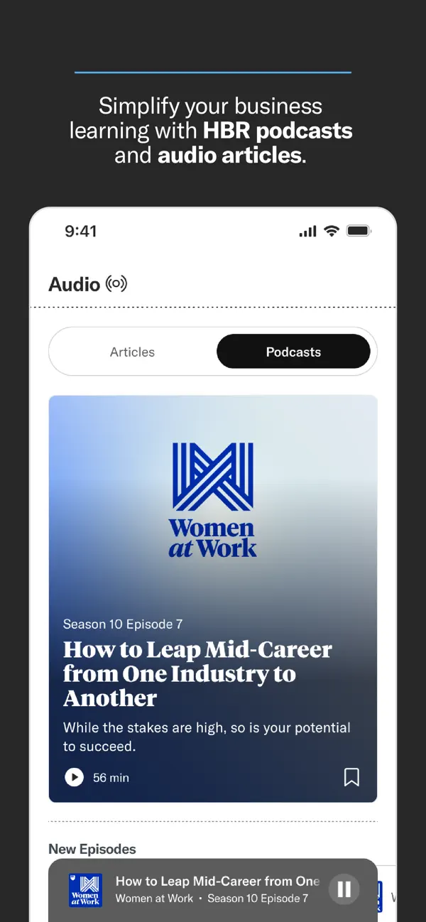 Harvard Business Review screenshot 1
