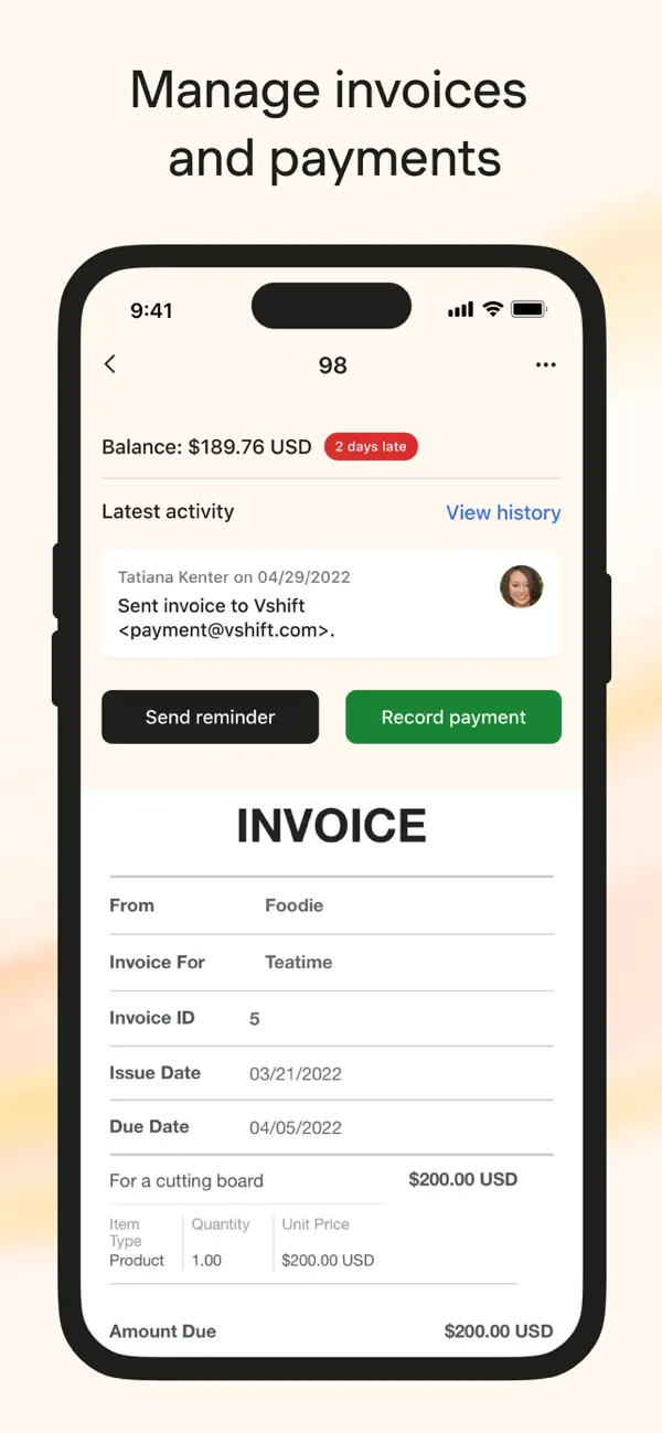 Harvest: Track Time & Invoice screenshot 1