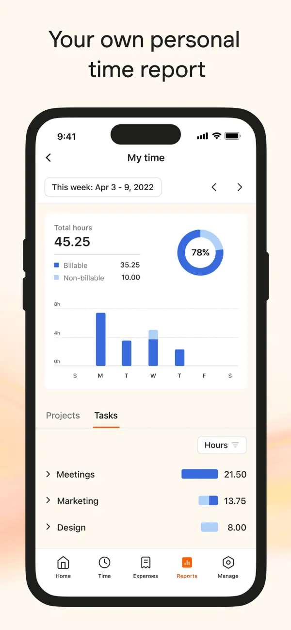 Harvest: Track Time & Invoice screenshot 2