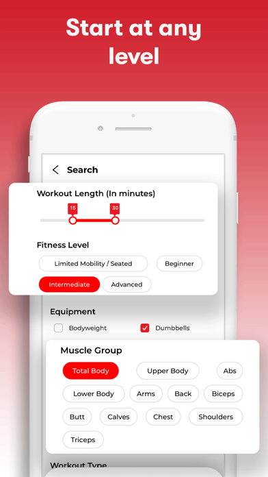 HASfit: Home Workout Programs screenshot 2