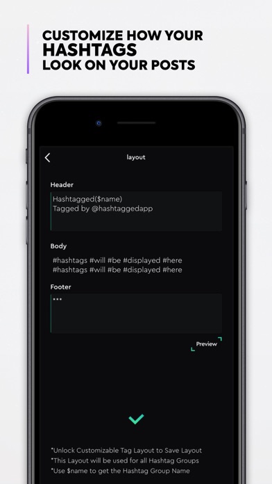 Hashtag Generator - Tage App screenshot 4