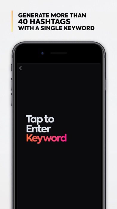 Hashtag Generator - Tage App screenshot 2