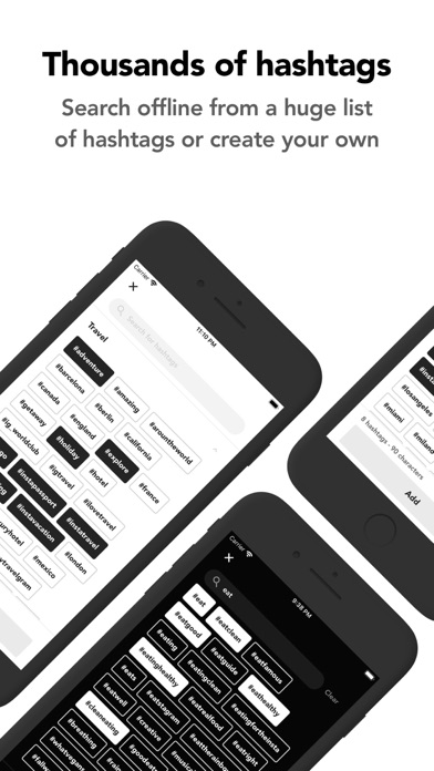 Hashtag Manager for Social screenshot 1